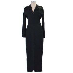 Black Long Evening Dress